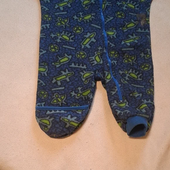 12-18m LLBean Zip Up One Piece Warm - Picture 2 of 12